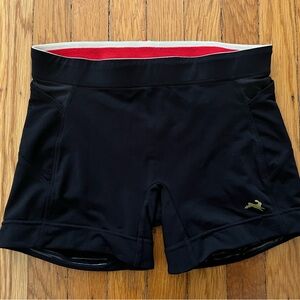 Tracksmith Black Lane Five Short Tights